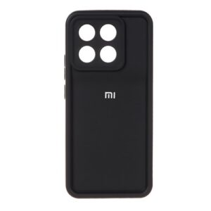 قاب Solid Case لوگو برجسته Xiaomi Poco X6 Pro 5G / Redmi K70E - مشکی