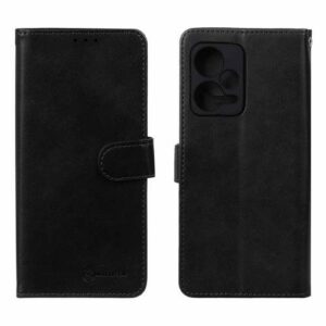 کیف موبایل چرمی مگنتی مدل Xiaomi Redmi Note 12 Pro Plus