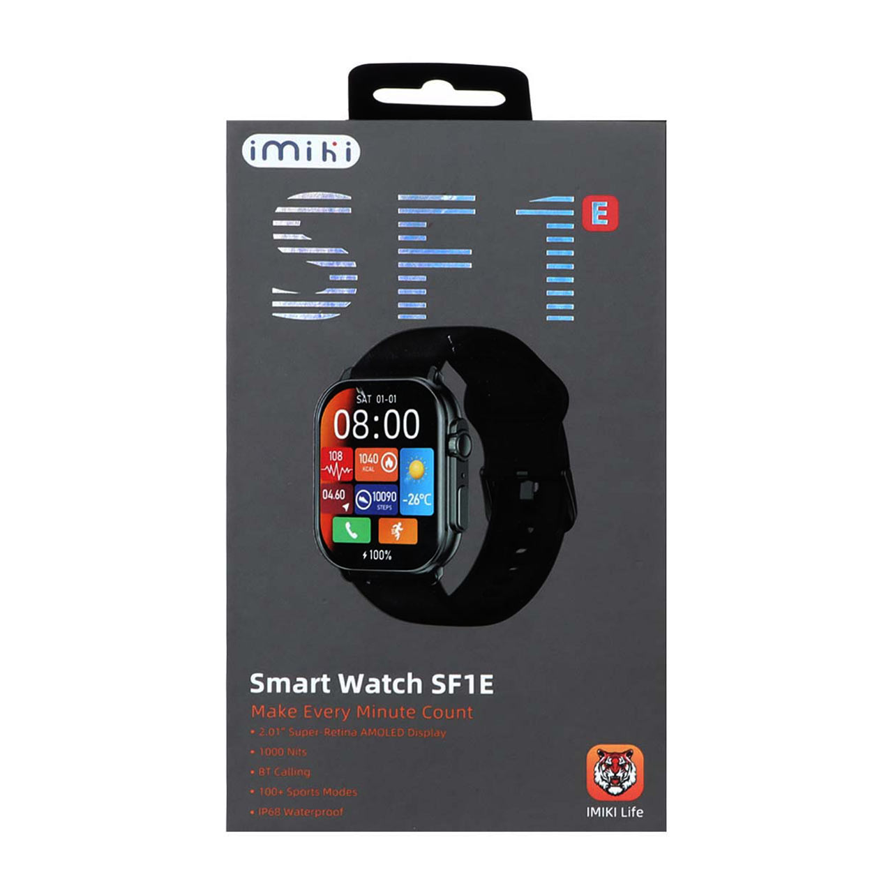 ساعت هوشمند شیائومی مدل IMIKI SF1E نسخه گلوبال