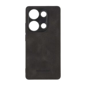 قاب Puloka Classic طرح چرم محافظ لنز دار Xiaomi Redmi Note 14S / Note 13 Pro 4G / M6 Pro 4G
