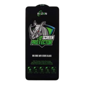 محافظ صفحه نمایش شیشه ای Full Cover Kezen Anti Static Big Edge Redmi 13C - Poco C65