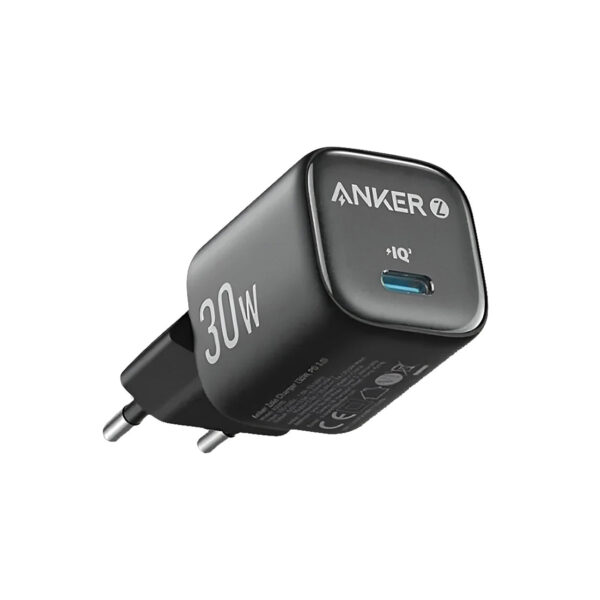 شارژر دیواری PD و فست تک پورت ANKER مدل A2698 با توان 30W و تکنولوژی IQ3 - مشکی