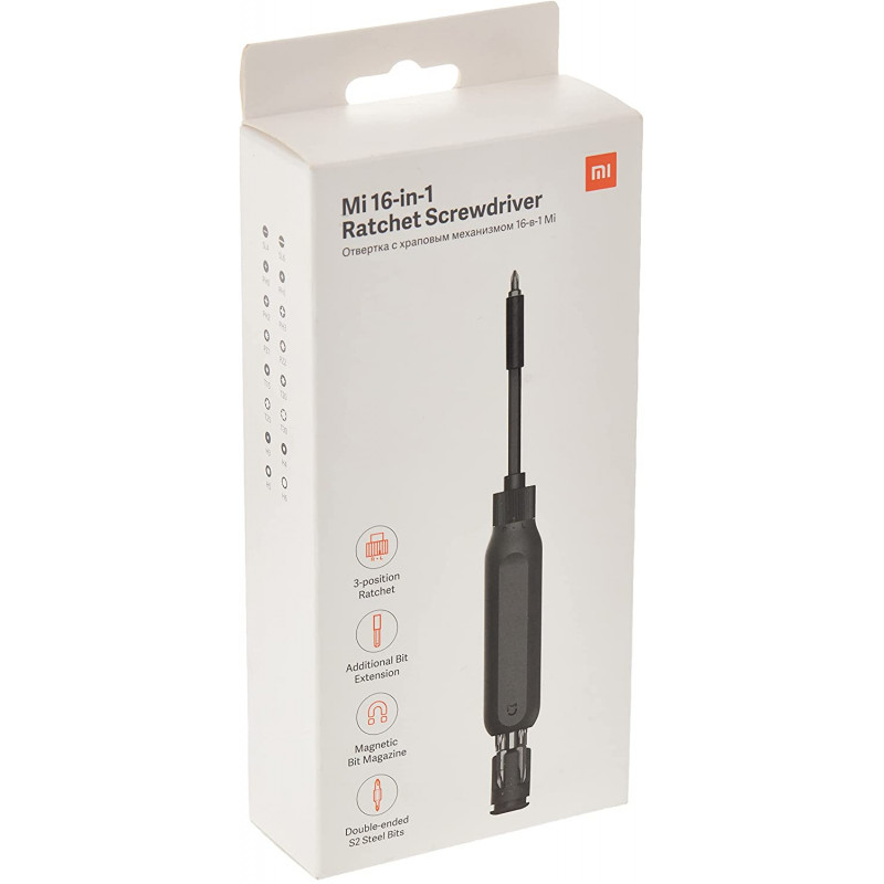 پیچ گوشتی شیائومی مدل Mi 16-in-1 Ratchet Screwdriver MJJLLSD002QW
