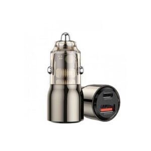 شارژر فندکی فست و PD دو پورت Wiwu مدل WI-QC012 95W