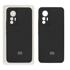 قاب سیلیکونی پاک کنی محافظ لنزدار اورجینال Mi 12 Lite