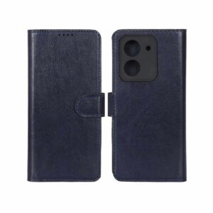 کیف موبایل چرمی مگنتی محافظ لنزدار Redmi A5 / Poco C71