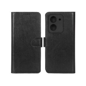 کیف موبایل چرمی مگنتی محافظ لنزدار Redmi A5 / Poco C71