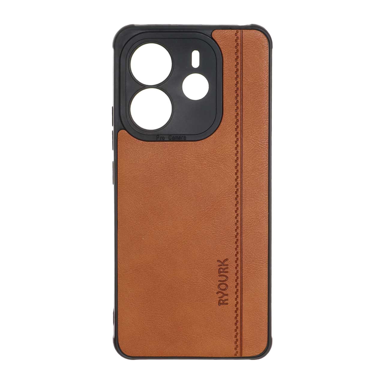 قاب طرح چرم RYOURK مدل Redmi Note 14 4G