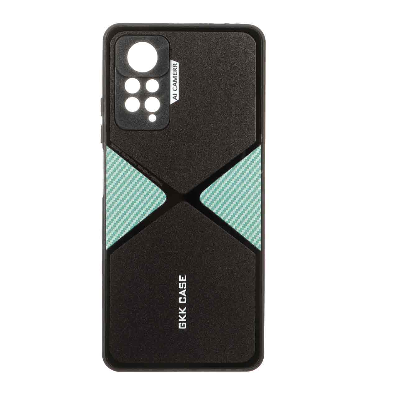 قاب GKK دور براق طرح X محافظ لنزدار Redmi Note 12 Pro 4G / Redmi Note 11 Pro