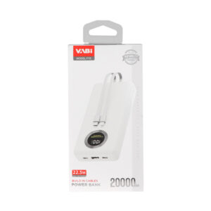 پاوربانک فست شارژ VABI 20000mAh مدل P15 22.5W