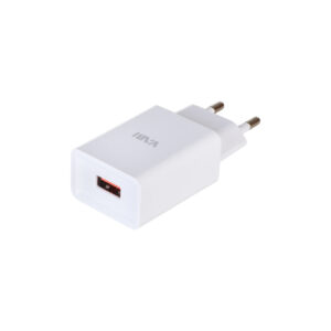 شارژر دیواری فست تک پورت VABI مدل H39B 18W به همراه کابل شارژ Type-C