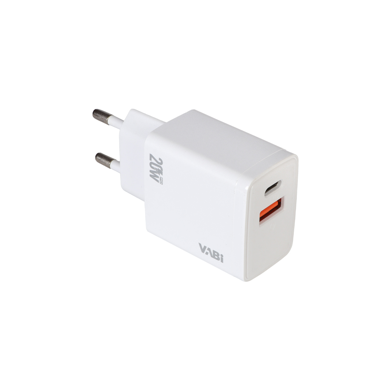 شارژر دیواری فست دو پورت VABI مدل H66 20W شارژر دیواری فست دو پورت VABI مدل H66 20W