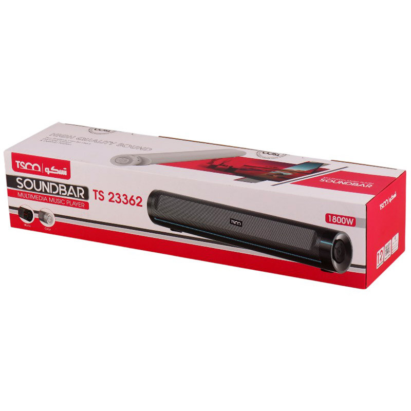 اسپیکر ساندبار 20 وات TSCO مدل TS 23362 / طوسی