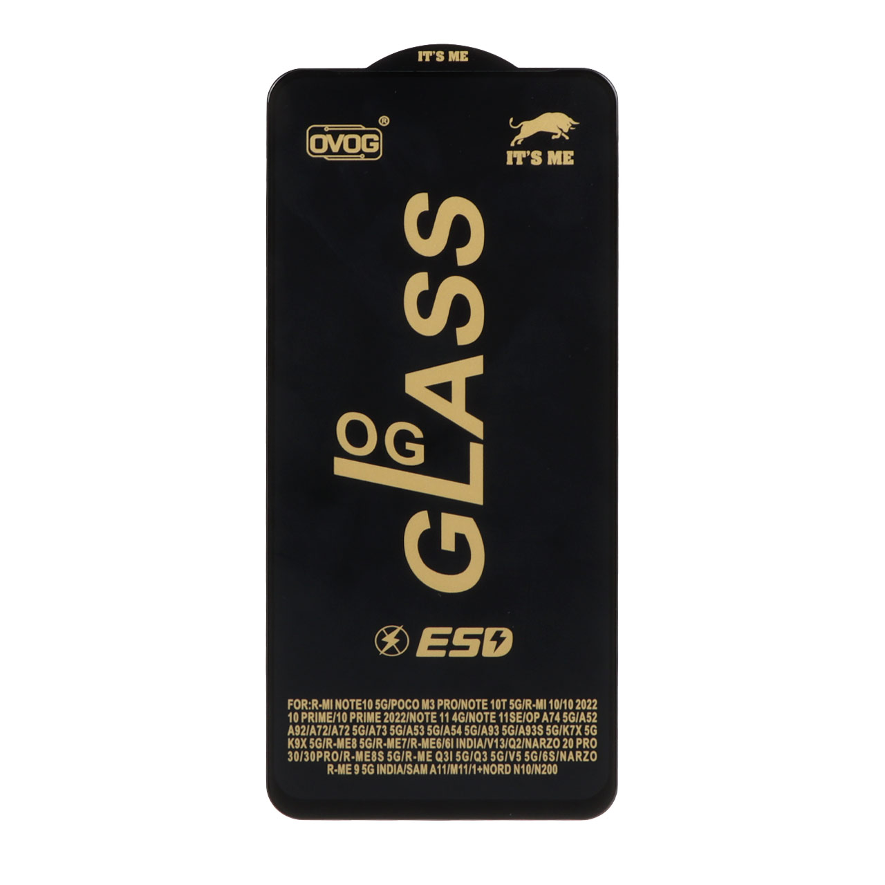 محافظ صفحه نمایش شیشه ای درجه یک Full Cover OG - ESD OVOG/ Xiaomi 11 Lite